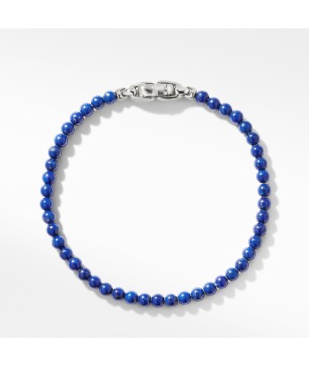 Men's Spiritual Beads Bracelet with Lapis 4MM Découvrez la collection