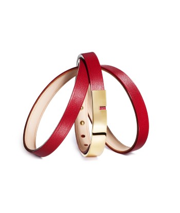 Bracelet rouge | U-TURN TRIPLE Toutes les collections ici