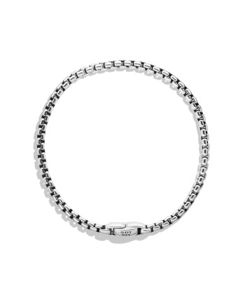 David Yurman Men's 4MM Medium Box Chain Bracelet à prix réduit toute l'année