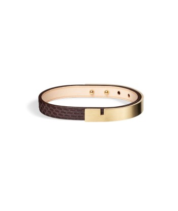 Bracelet homme or & python | U-TURN.9 hantent personnes