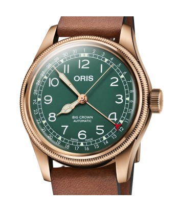 Oris 40MM Big Crown Pointer Date 80th Anniversary Automatic Green Dial Bronze Watch online