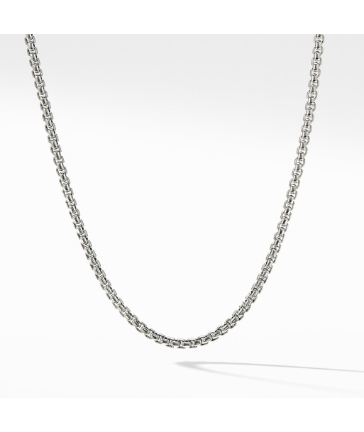 David Yurman Box Chain Necklace with Gold 3.6MM Les êtres humains sont 