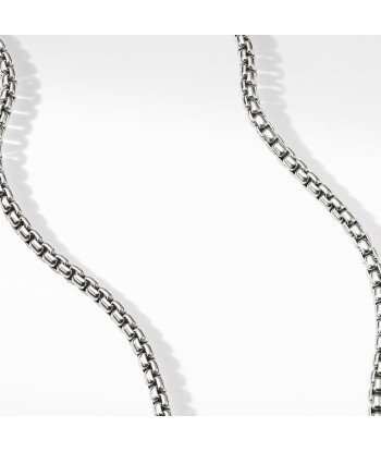 David Yurman Box Chain Necklace with Gold 3.6MM Les êtres humains sont 