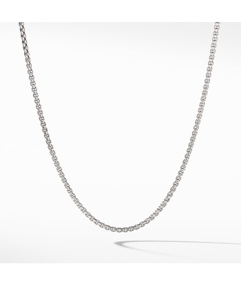 David Yurman Chain Necklace Small Box with Gold 2.7MM 50% de réduction en Octobre 2024