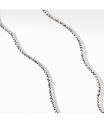 David Yurman Chain Necklace Small Box with Gold 2.7MM 50% de réduction en Octobre 2024