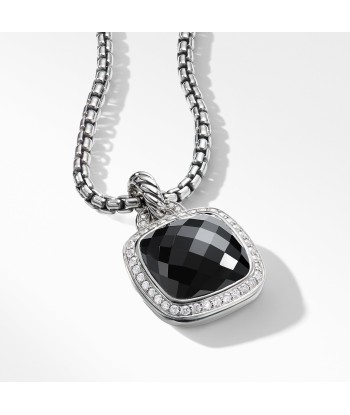 David Yurman Albion 18MM Pendant with Black Onyx and Diamonds Venez découvrir notre 