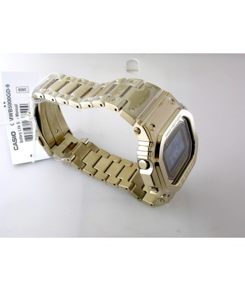 CASIO G-SHOCK GMW-B5000GD-9 Bluetooth Model Full Metal Gold Solar Square Watch Steel acheter