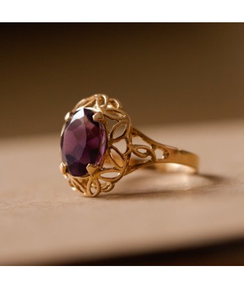 Bague à décors améthyste online