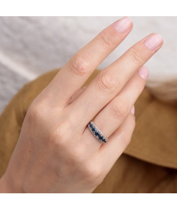 Bague princesse saphirs de technologie