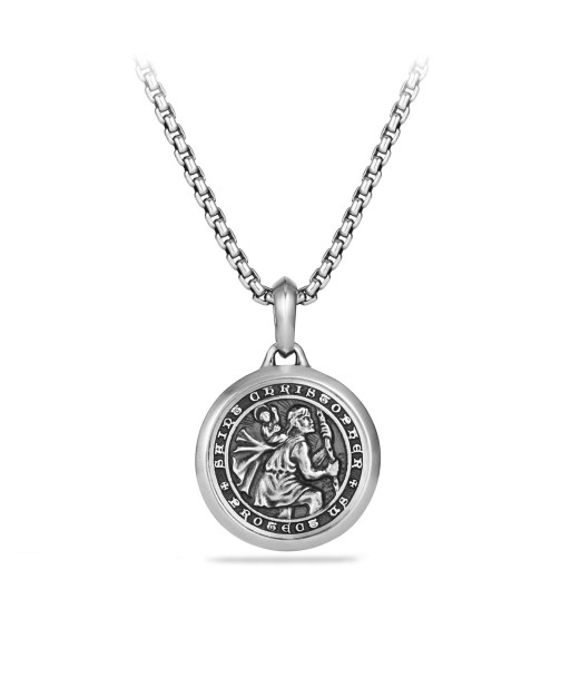 David Yurman Men's Petrvs St. Christopher Amulet plus qu'un jeu 