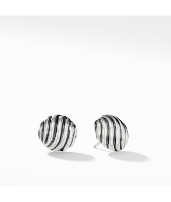 David Yurman Sculpted Cable Stud Earrings 14MM shop