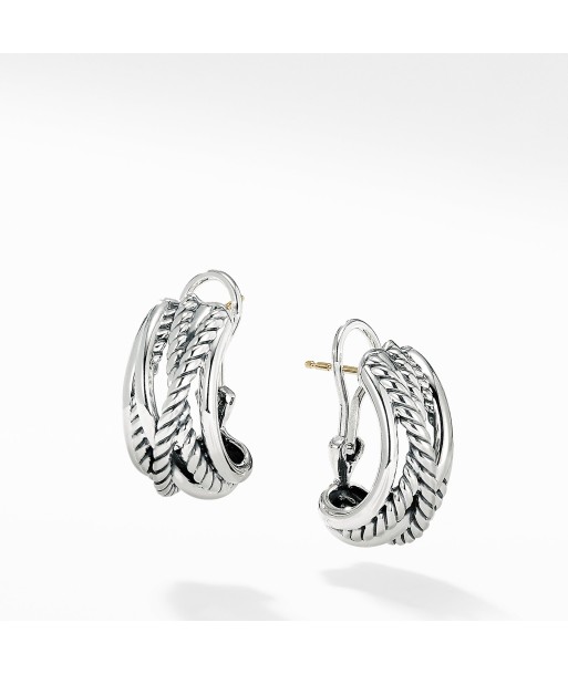 David Yurman Crossover Shrimp Style Earrings 50% de réduction en Octobre 2024