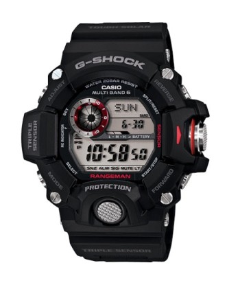 Casio G-Shock Black Master of G Series Rangeman Watch GW9400-1 les ctes