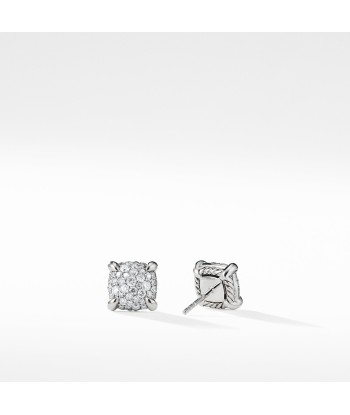 David Yurman Chatelaine 9MM Stud Earrings with Diamonds offre 