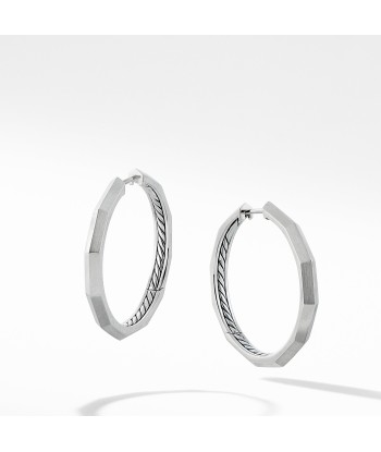 David Yurman Stax Faceted Hoop Earring plus qu'un jeu 