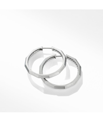 David Yurman Stax Faceted Hoop Earring plus qu'un jeu 