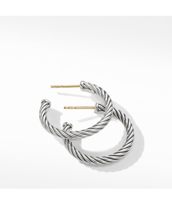 David Yurman Cable Hoop Earrings Small Le MVP de beaucoup