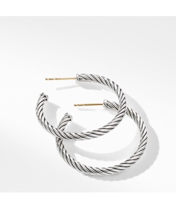 David Yurman Cable Hoop Earrings 2 - 3 jours ouvrés.