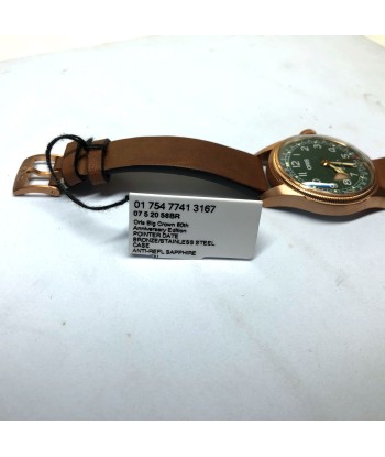 Oris 40MM Big Crown Pointer Date 80th Anniversary Automatic Green Dial Bronze Watch online