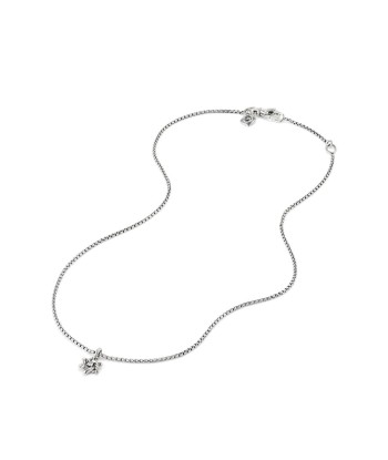 David Yurman Cable Collectibles Kids Star of David Necklace with Diamonds français