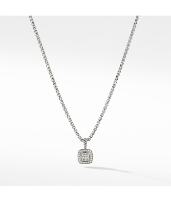 David Yurman Albion 11MM Petite Pendant with Diamonds on Chain pas cheres