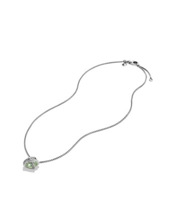 David Yurman Cable Wrap Necklace with Prasiolite and Diamonds ouvre sa boutique