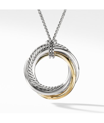 David Yurman Crossover Pendant Necklace with Gold acheter en ligne