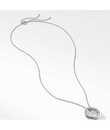 David Yurman Crossover Pendant Necklace with Gold acheter en ligne