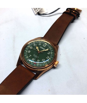 Oris 40MM Big Crown Pointer Date 80th Anniversary Automatic Green Dial Bronze Watch online