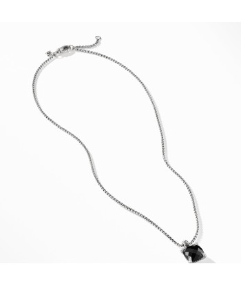 David Yurman Chatelaine Pendant Necklace with Black Onyx and Diamonds, 11mm 2024