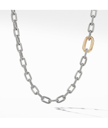 DY Madison Convertible Chain Link Necklace with 18K Yellow Gold en stock