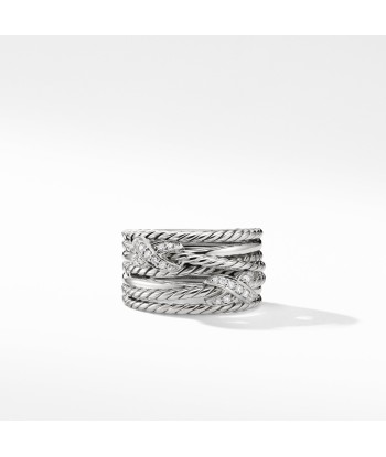 David Yurman Crossover Double X Ring with Diamonds Toutes les collections ici