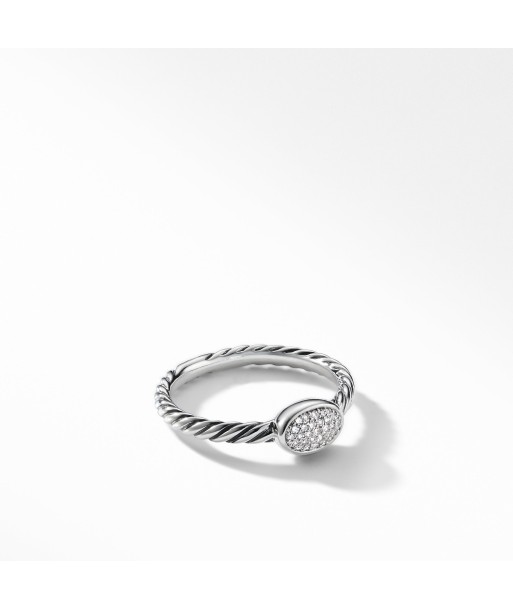 David Yurman Cable Collectibles Oval Ring with Diamonds l'évolution des habitudes 