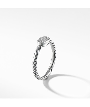 David Yurman Cable Collectibles Oval Ring with Diamonds l'évolution des habitudes 