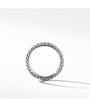 David Yurman 3MM Cable Classics Band Ring Amélioration de cerveau avec