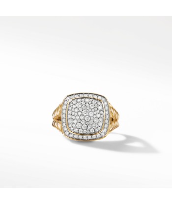 David Yurman Albion 11MM Ring with Diamonds in 18K Gold l'évolution des habitudes 