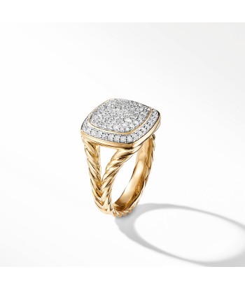 David Yurman Albion 11MM Ring with Diamonds in 18K Gold l'évolution des habitudes 