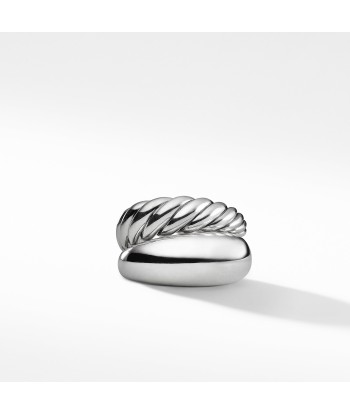 Pure Form Two Row Ring 17MM paiement sécurisé