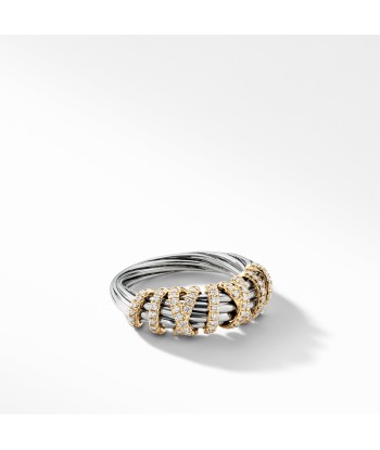 David Yurman Helena Ring with Diamonds and 18K Gold, 8mm vous aussi creer 