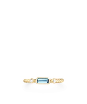 Novella Ring in Hampton Blue Topaz with Diamonds du meilleur 