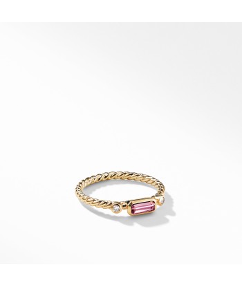 Novella Ring in Pink Tourmaline with Diamonds vous aussi creer 