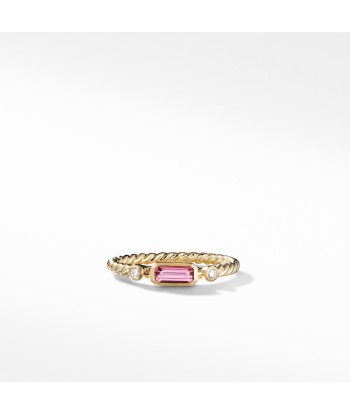 Novella Ring in Pink Tourmaline with Diamonds vous aussi creer 