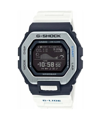 Casio G-SHOCK G-LIDE GBX-100-7 White Surfer Men's Tide Watch est présent 