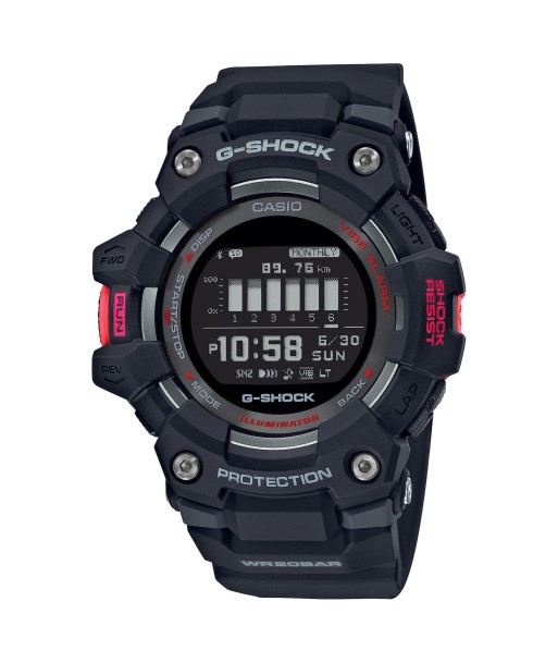 CASIO G-Shock GBD100-1 Move Watch Power Trainer Black Red G-Squad du meilleur 