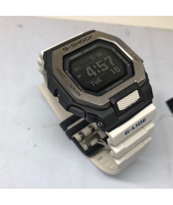 Casio G-SHOCK G-LIDE GBX-100-7 White Surfer Men's Tide Watch est présent 