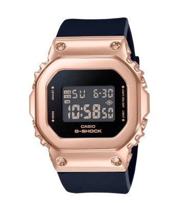 Casio G-Shock GMS Rose Gold Stainless Steel Womens Watch GMS5600PG-1 le des métaux précieux