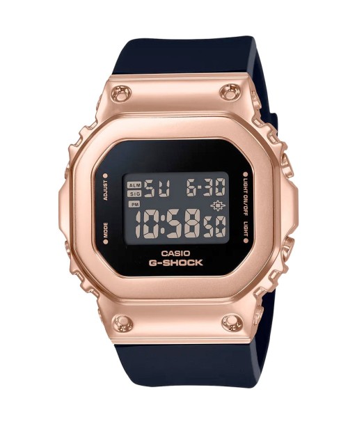 Casio G-Shock GMS Rose Gold Stainless Steel Womens Watch GMS5600PG-1 le des métaux précieux