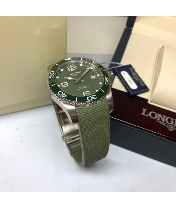 Longines Hydroconquest 41MM Automatic Green Ceramic Diving Watch L37814069 Comment ça marche