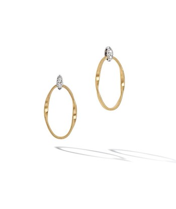 Marco Bicego 18k Yellow Gold Marrakech Onde Stud Drop Earrings solde