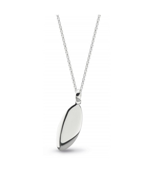 Kit Heath Sterling Silver Coast Facet Oval Necklace pour bénéficier 